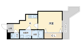 リーフジャルダン富田駅前の物件間取画像